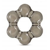 Дымчатое эрекционное кольцо Stay Hard Thick Bead Cock Ring - Blush Novelties - в Смоленске купить с доставкой