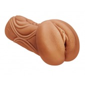 Кофейный мастурбатор-вагина Dumpling - Lola Games - в Смоленске купить с доставкой