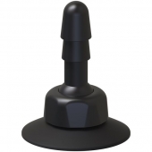 Плаг с присоской для фиксации насадок Deluxe 360° Swivel Suction Cup Plug - Doc Johnson - купить с доставкой в Смоленске