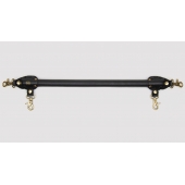 Черная распорка для ног Bound to You Faux Leather Spreader Bar - 50,8 см. - Fifty Shades of Grey - купить с доставкой в Смоленске