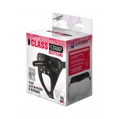 Черный пояс для насадок CLASS STRAP Restyling - LOVETOY (А-Полимер) - купить с доставкой в Смоленске