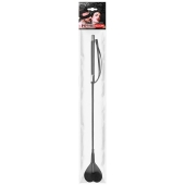 Черный стек с наконечником-сердечком - 54 см. - Notabu - купить с доставкой в Смоленске