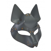 Серая маска Wolf с клепками - Sitabella - купить с доставкой в Смоленске