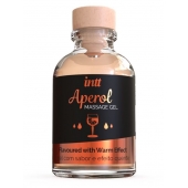 Массажный гель с согревающим эффектом Aperol - 30 мл. - INTT - купить с доставкой в Смоленске