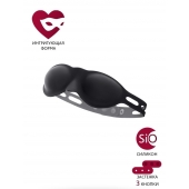 Черная плотная силиконовая маска - ToyFa - купить с доставкой в Смоленске