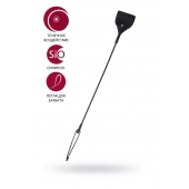 Черный гладкий стек с тонкой ручкой - 48 см. - ToyFa - купить с доставкой в Смоленске