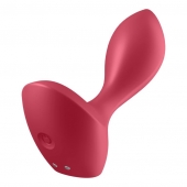 Красный вибромассажёр простаты Satisfyer Backdoor Lover - 14 см. - Satisfyer - в Смоленске купить с доставкой