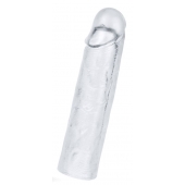 Прозрачная насадка-удлинитель Flawless Clear Penis Sleeve Add 1 - 15,5 см. - Lovetoy - в Смоленске купить с доставкой