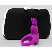 Фиолетовое эрекционное виброкольцо Happy Rabbit Cock Ring Kit - Happy Rabbit - в Смоленске купить с доставкой
