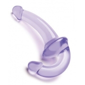 Фиолетовый безремневой страпон Strapless Strap-On - Lux Fetish - купить с доставкой в Смоленске