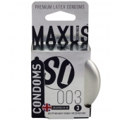Экстремально тонкие презервативы в железном кейсе MAXUS Extreme Thin - 3 шт. - Maxus - купить с доставкой в Смоленске