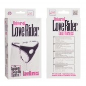 Трусы для страпона с универсальным креплением Universal Love Rider Luxe Harness - California Exotic Novelties - купить с доставкой в Смоленске