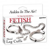Металлические наручники Metal Leg Cuffs - Pipedream - купить с доставкой в Смоленске