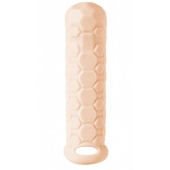 Телесный фаллоудлинитель Homme Long - 15,5 см. - Lola Games - в Смоленске купить с доставкой