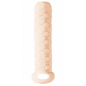 Телесный фаллоудлинитель Homme Long - 13,5 см. - Lola Games - в Смоленске купить с доставкой
