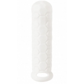 Белый фаллоудлинитель Homme Long - 15,5 см. - Lola Games - в Смоленске купить с доставкой
