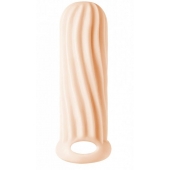 Телесный фаллоудлинитель Homme Wide - 13 см. - Lola Games - в Смоленске купить с доставкой