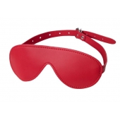 Красная маска Anonymo из искусственной кожи - ToyFa - купить с доставкой в Смоленске