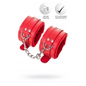 Красные оковы Anonymo из искусственной кожи - ToyFa - купить с доставкой в Смоленске