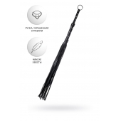 Черный флоггер Anonymo - 64 см. - ToyFa - купить с доставкой в Смоленске