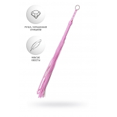 Розовый флоггер Anonymo - 64 см. - ToyFa - купить с доставкой в Смоленске