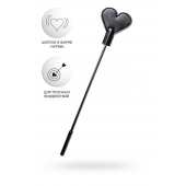 Черный стек со шлепком в форме сердца Anonymo - 35 см. - ToyFa - купить с доставкой в Смоленске