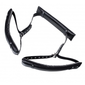 Черные кожаные стропы для фиксации Anonymo - ToyFa - купить с доставкой в Смоленске