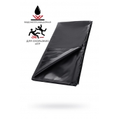 Черная простыня для секса из ПВХ - 220 х 200 см. - ToyFa - купить с доставкой в Смоленске