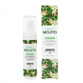 Разогревающее массажное масло с ароматом мохито Gourmet Mint Mojito - 50 мл. - Exsens - купить с доставкой в Смоленске