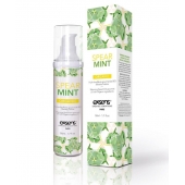 Разогревающее массажное масло Gourmet Spearmint Organic с органическими ингредиентами - 50 мл. - Exsens - купить с доставкой в Смоленске