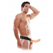 Полый страпон 8  Hollow Strap-On телесного цвета - 19 см. - Pipedream - купить с доставкой в Смоленске