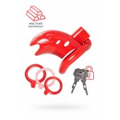 Красный мужской пояс верности из пластика - ToyFa - купить с доставкой в Смоленске