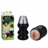 Мастурбатор-вагина в пластиковой колбе HUMBLE PLEASURE - NMC - в Смоленске купить с доставкой