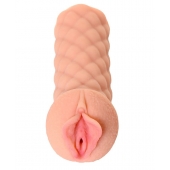 Телесный мастурбатор-вагина Elegance.002 с вибрацией - KOKOS - в Смоленске купить с доставкой