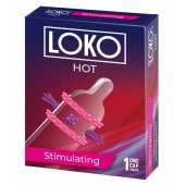 Стимулирующая насадка на пенис LOKO HOT с возбуждающим эффектом - Sitabella - в Смоленске купить с доставкой