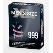 Стимулирующая насадка на пенис MEN SIZE 999 - Sitabella - в Смоленске купить с доставкой