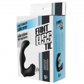 Черный вибромассажер простаты FantASStic Vibrating Prostate Massager - 11,3 см. - Dream Toys - в Смоленске купить с доставкой