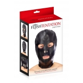 Маска-шлем с прорезями для глаз и рта - Fetish Tentation - купить с доставкой в Смоленске