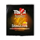 Разогревающий гель-лубрикант Stimulove Light в одноразовой упаковке - 4 гр. - Биоритм - купить с доставкой в Смоленске