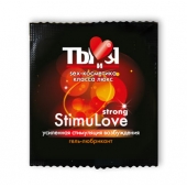 Разогревающий гель-лубрикант Stimulove Strong в одноразовой упаковке - 4 гр. - Биоритм - купить с доставкой в Смоленске