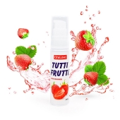 Гель-смазка Tutti-frutti с земляничным вкусом - 30 гр. - Биоритм - купить с доставкой в Смоленске