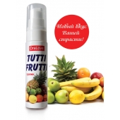 Гель-смазка Tutti-frutti со вкусом тропических фруктов - 30 гр. - Биоритм - купить с доставкой в Смоленске