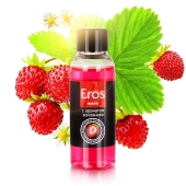 Массажное масло Eros fantasy с ароматом земляники - 50 мл. - Биоритм - купить с доставкой в Смоленске