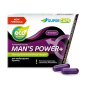 Возбуждающее средство для мужчин Mans Power plus - 10 капсул (0,35 гр.) +1 в подарок - SuperCaps - купить с доставкой в Смоленске