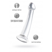 Прозрачный фаллоимитатор Jelly Dildo S - 15,5 см. - Toyfa Basic