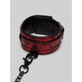 Красно-черные оковы Reversible Faux Leather Ankle Cuffs - Fifty Shades of Grey - купить с доставкой в Смоленске