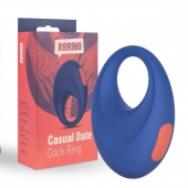 Синее эрекционное кольцо RRRING Casual Date Cock Ring - FeelzToys - в Смоленске купить с доставкой