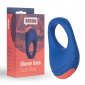 Синее эрекционное кольцо RRRING Dinner Date Cock Ring - FeelzToys - в Смоленске купить с доставкой