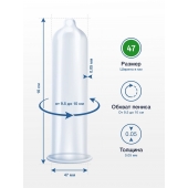 Презервативы MY.SIZE размер 47 - 3 шт. - My.Size - купить с доставкой в Смоленске