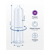 Презервативы MY.SIZE размер 69 - 3 шт. - My.Size - купить с доставкой в Смоленске